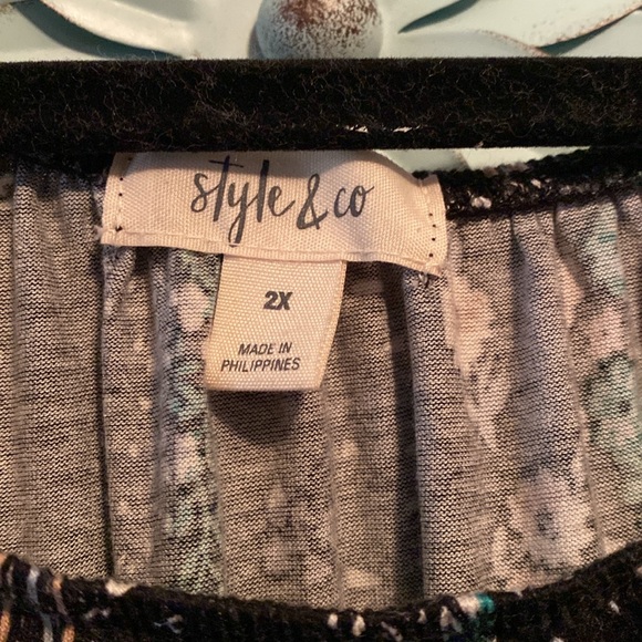 Floral Ruffle Blouse - Picture 4 of 5